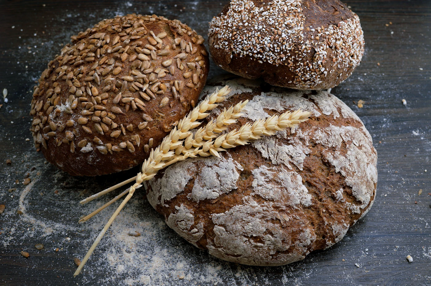 Pagnotte di pane rustico